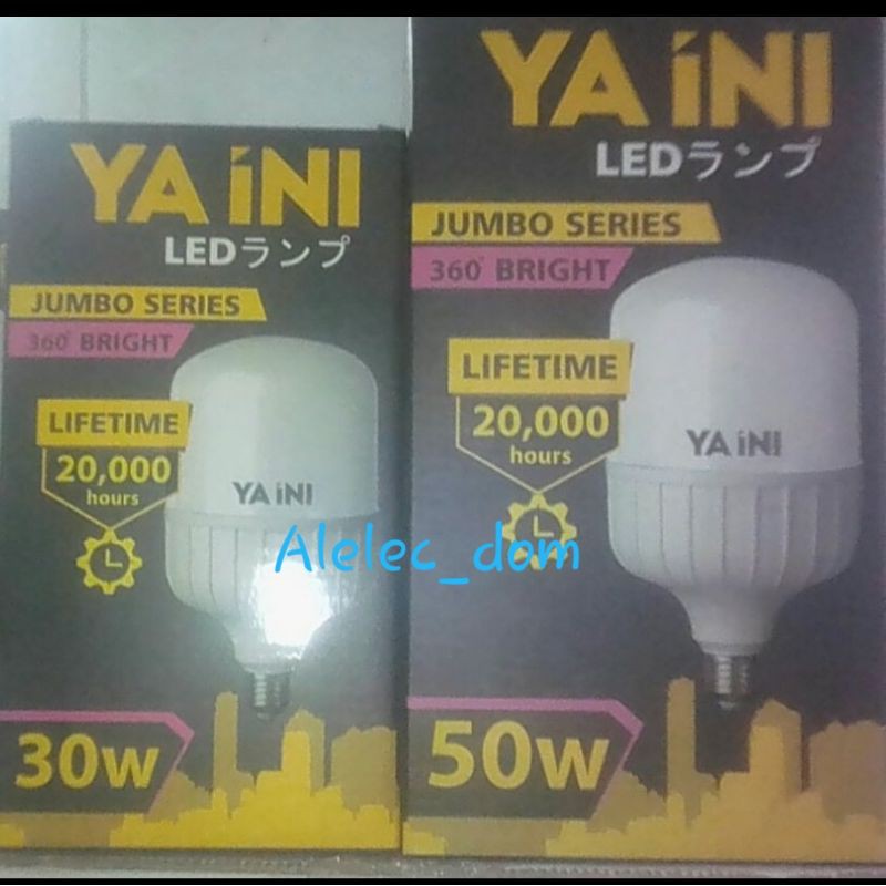 Lampu Led Hemat Yaini 30w 40w 50w / Lampu Led Yaini