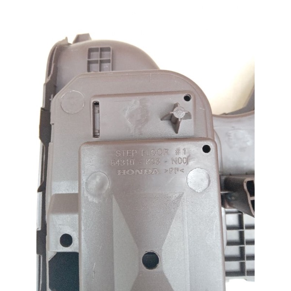 Bordes papan injekan kaki scoopy fi 2017 coklat ring 12 original lp