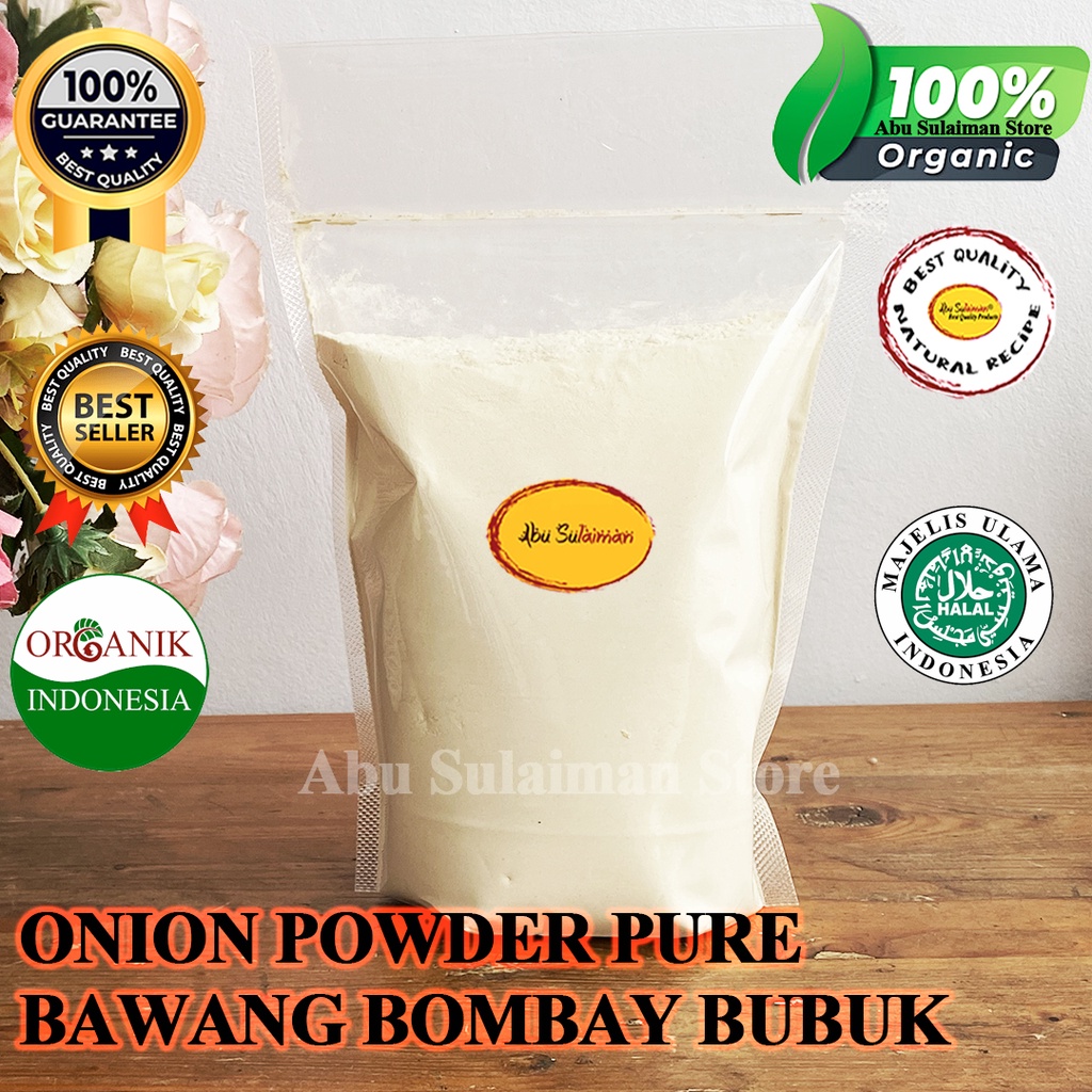 Onion Powder 1 kg / Bawang Bombay Bubuk Murni 1 kg / Onion Powder Premium / Onion Powder Pure