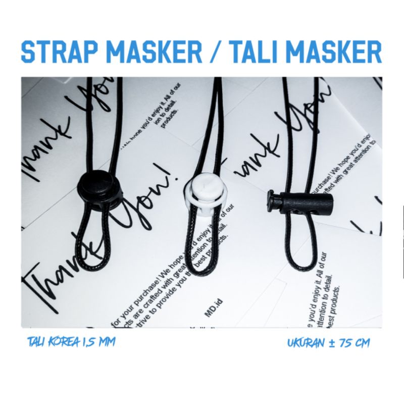 MD.id STRAP MASK / TALI MASKER