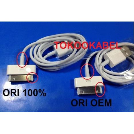 JUAL ORI KABEL DATA ITOUCH IPOD CLASSIC NANO 2 3 4 5 6 USB CHARGER ORIGINAL BARU MURAH