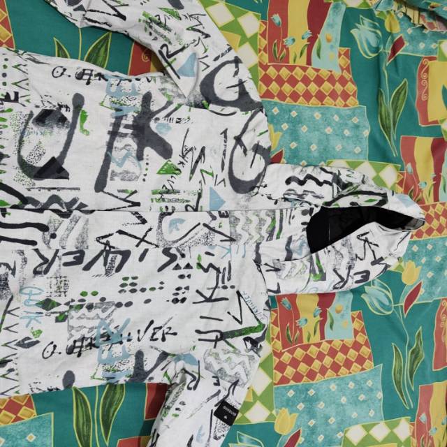 Jaket Quiksilver original mission print snow