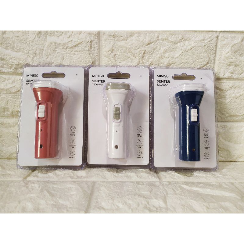 Miniso Senter Charging / Miniso Senter Charge / Senter Miniso / Miniso Flashlight Charging / Flashli