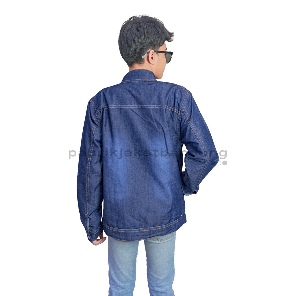 Jaket Jean&quot;s SUNMORI Pria II JAKET JEANS ZIPPER || JAKET JEANS PREMIUM