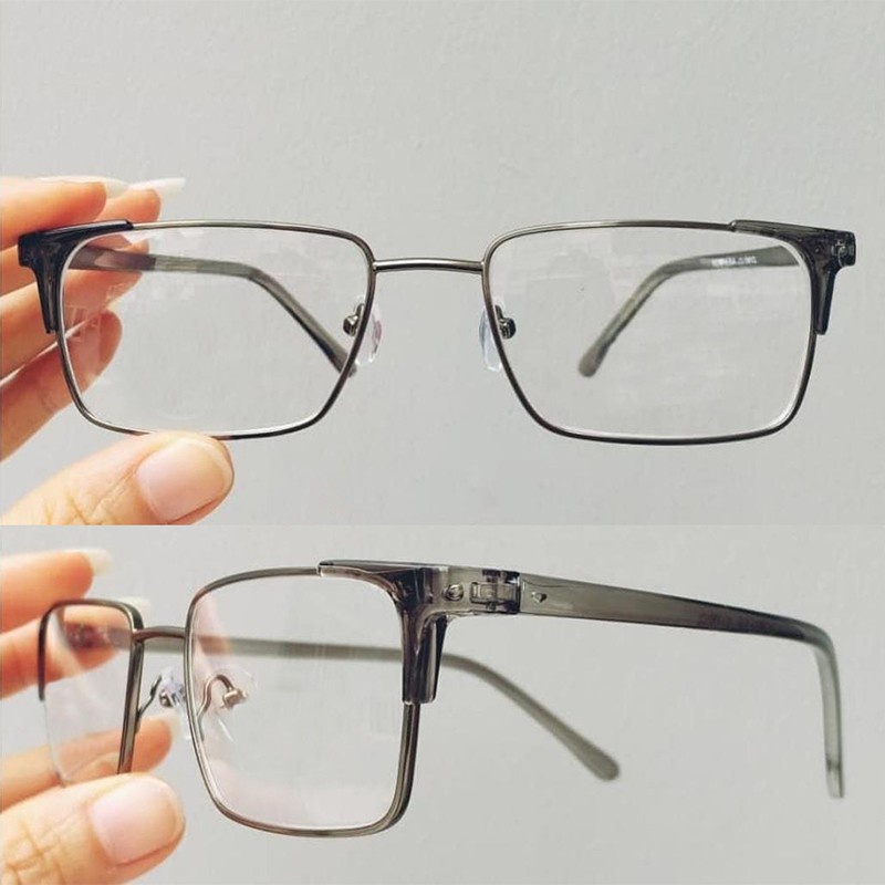 kacamata hitam gaya /Kacamata Transparan Gaya Kacamata Fashion Pria dan Wanita Kacamata Normal Glass