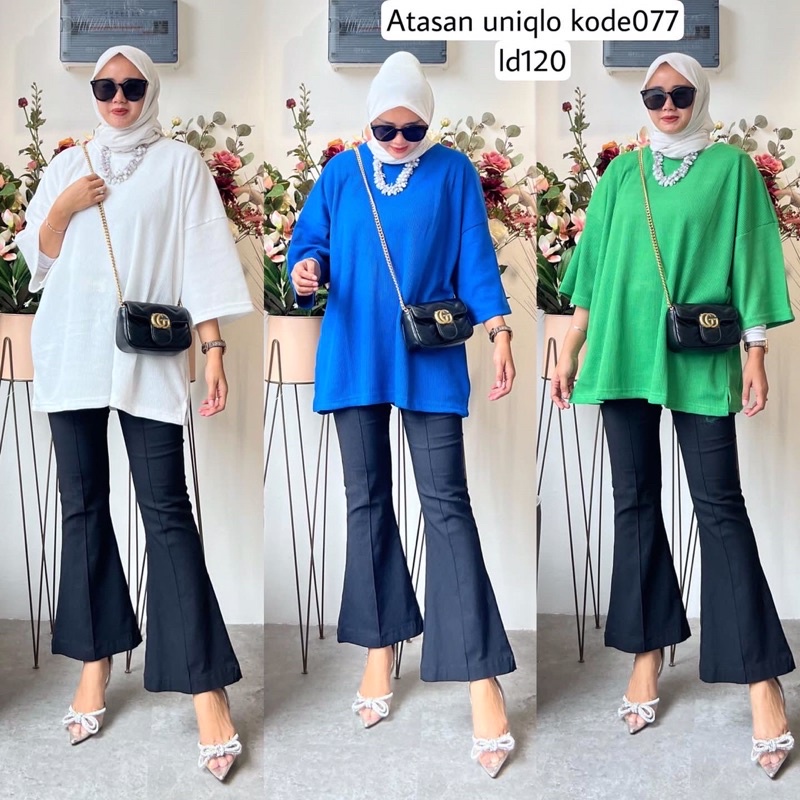 Kaos Oversize Uniqlo