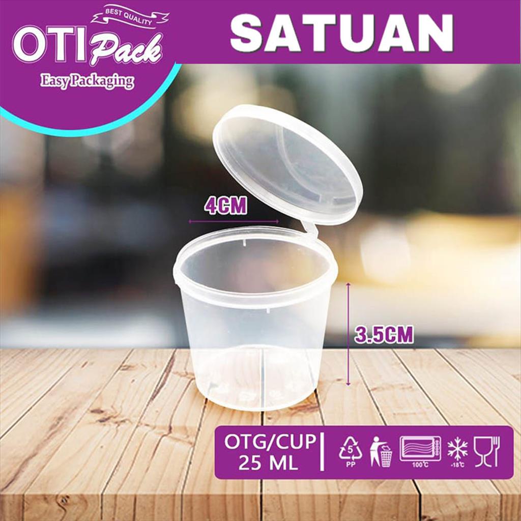 Thinwall Satuan/ Thinwall Cup  Saus 25ml Thinwall Otipack OTGS25