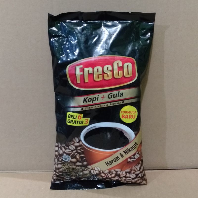 

FRESCO KOPI + GULA ISI 9PCS