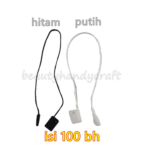 TALI HANGTAG LABEL PUTIH BAJU BENANG MURAH ISI 100