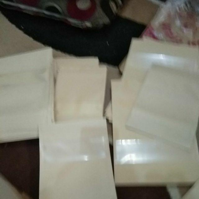 Standing Pouch Klip Kraft Window/plastik Berdiri Jendela 20x29cm Isi 10lbr