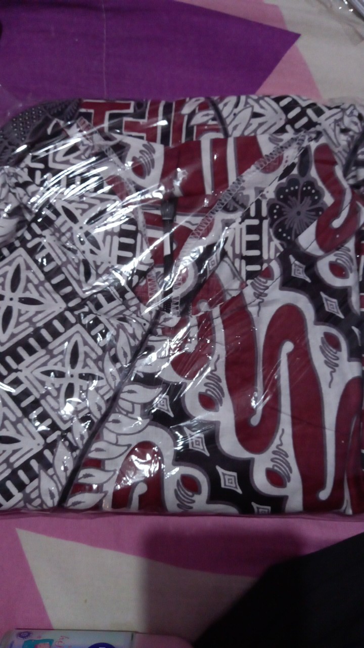 Atasan Batik Wanita Tunik Batik Size M L Xl Xxl