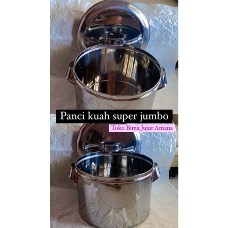PANCI AIR JUMBO/ PANCI RAWON / PANCI HAJATAN/ PANCI MASAK BESAR/ PANCI WADAH PENYAJIAN JUMBO {FREE P