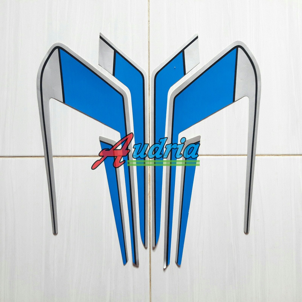 Striping Stiker Yamaha Rxs 1985 Special Biru