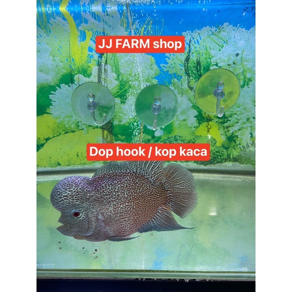 dop hook lampu tanning taning arwana louhan gantungan lampu aquarium akuarium kuat 5cm dop cop