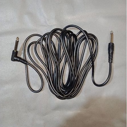 Kabel Jack gitar &amp; Bass 5meter kabel Jack guitar &amp; Bass panjang 5m