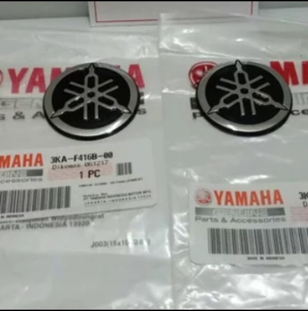 Emblem logo yamaha tangki rx king asli original yamaha 3KA F416B 00