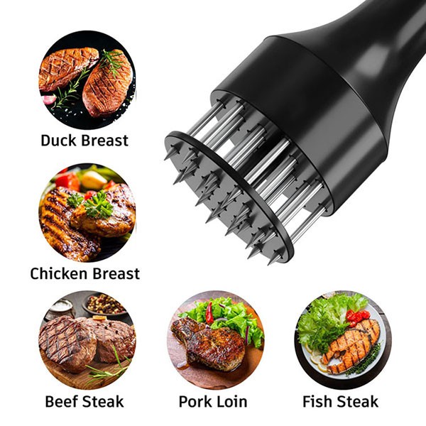 ~ PIYOSHI08 ~ Alat Pelunak Pelembut Daging Needle Meat Tenderizer Praktis Peralatan Dapur PD111