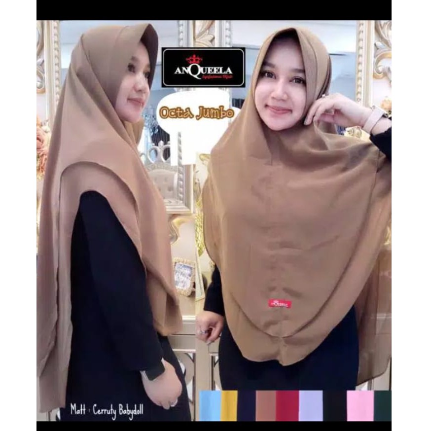 KHIMAR OCTA JUMBO ORY ANQUEELA HIJAB