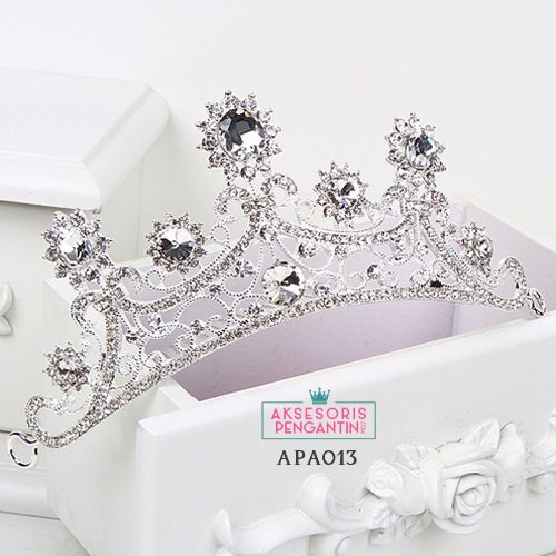 AKSESORIS TIARA MAHKOTA RAMBUT PESTA HEADPIECE ANAK WANITA APA013