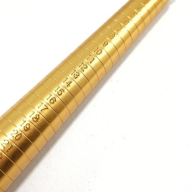 Alat Ukur Cincin - Stik Ukur Cincin Kuningan