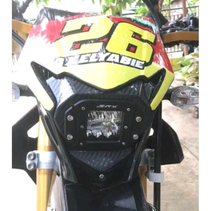 lampu depan, lampu utama klx, crf, cross, supermoto full LED