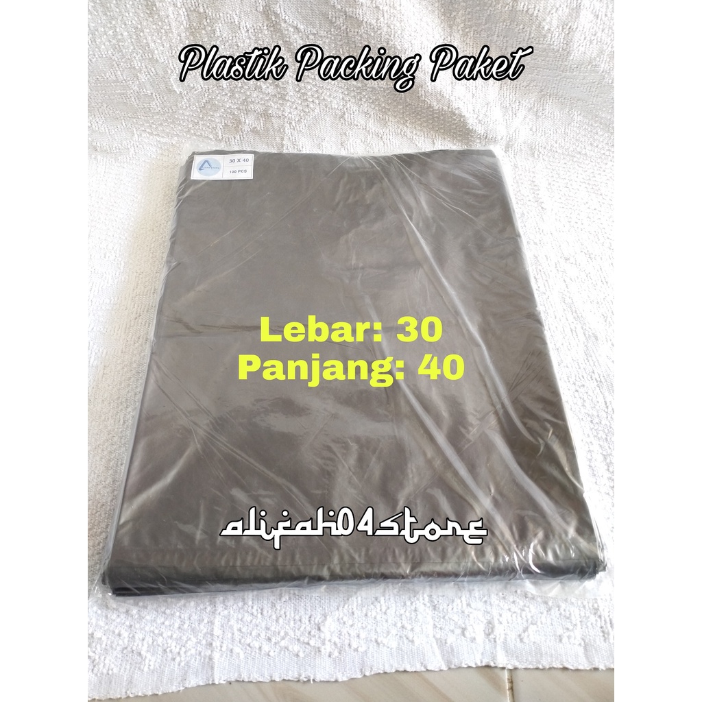 

PLASTIK HD/PLASTIK PACKING PAKET SILVER 30 X 40