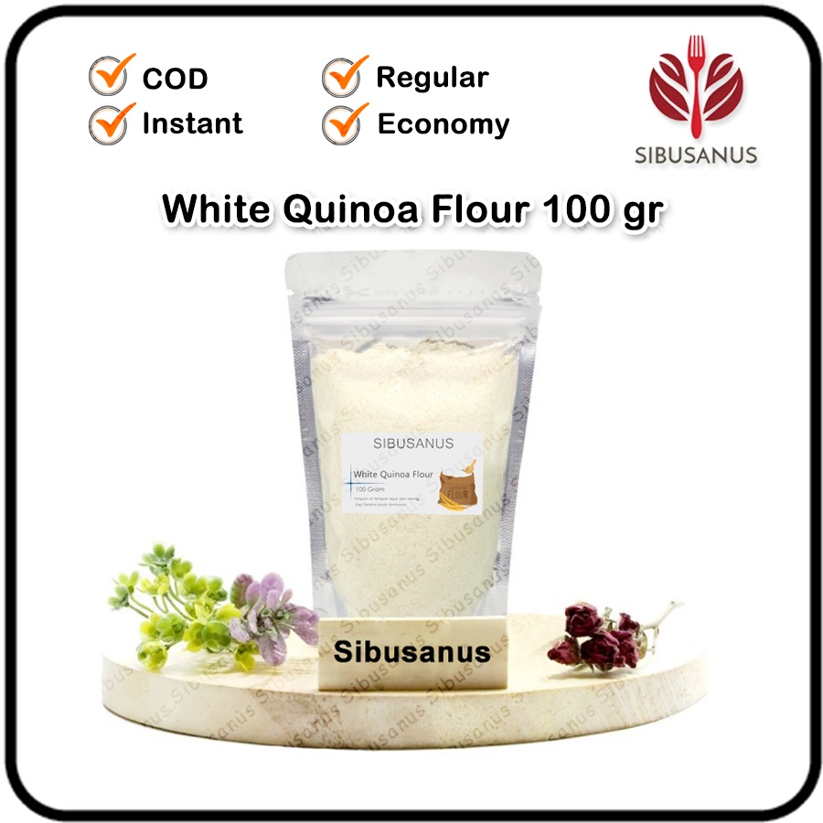 

Tepung Quinoa Flour White Kuinoa Putih 100 Gram