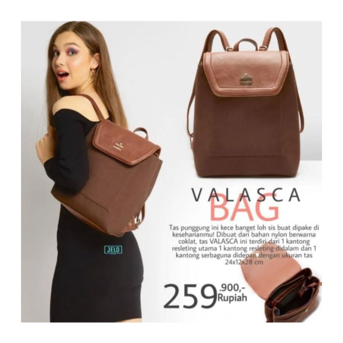 Preloved Ransel Sophie Martin Coklat