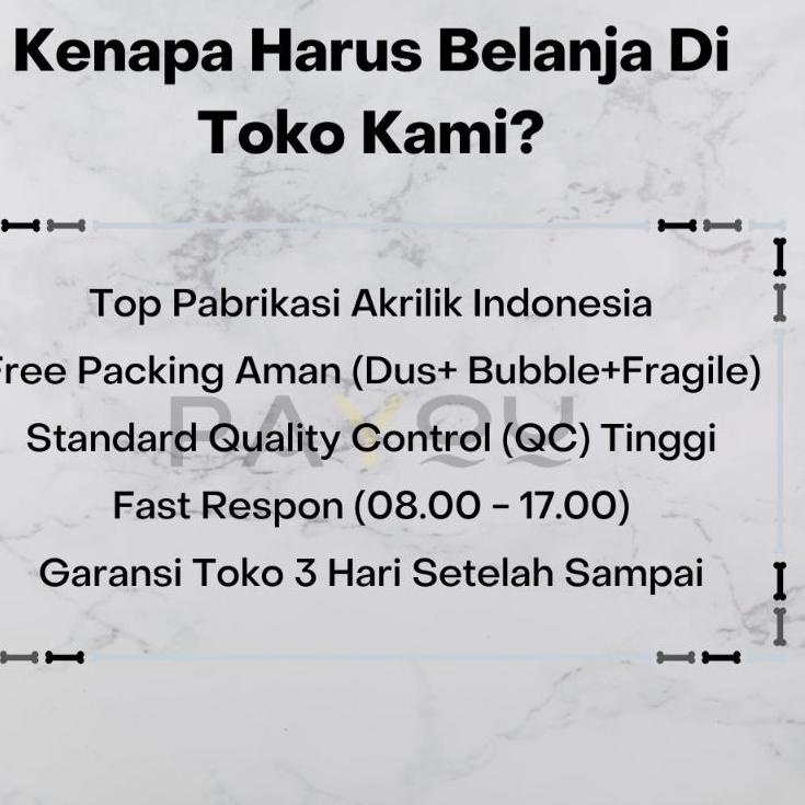 

⸨WiX♚⸩ ⭐️ Acrylic Standing A5 Type T Potrait/ Tempat QRIS/ Brosur/ Menu //Terupdate