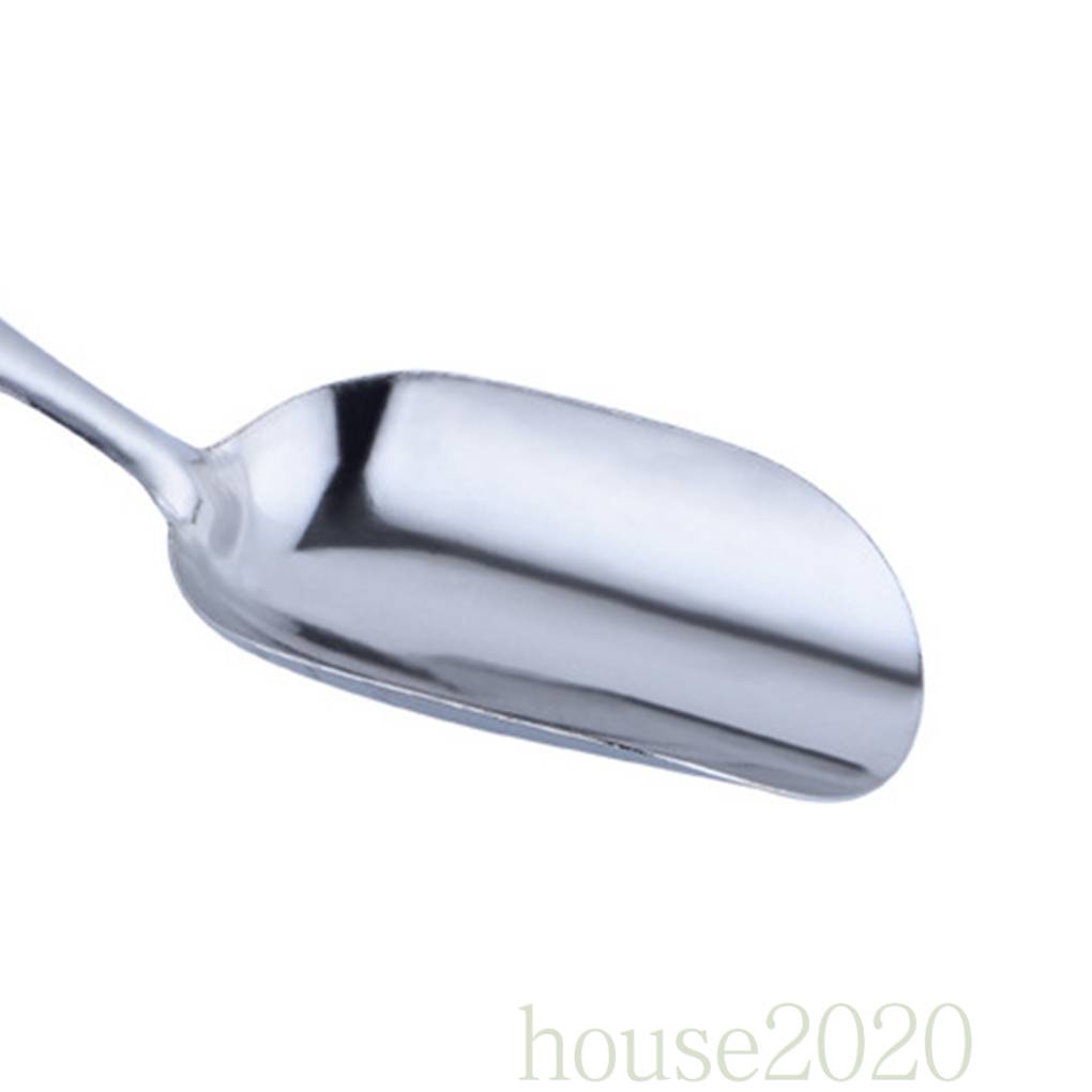 [house2020]Stainless Steel Dinner Curved Mini Tea Spoon Household Use Fruit Appetizer Dessert Tea Spoon