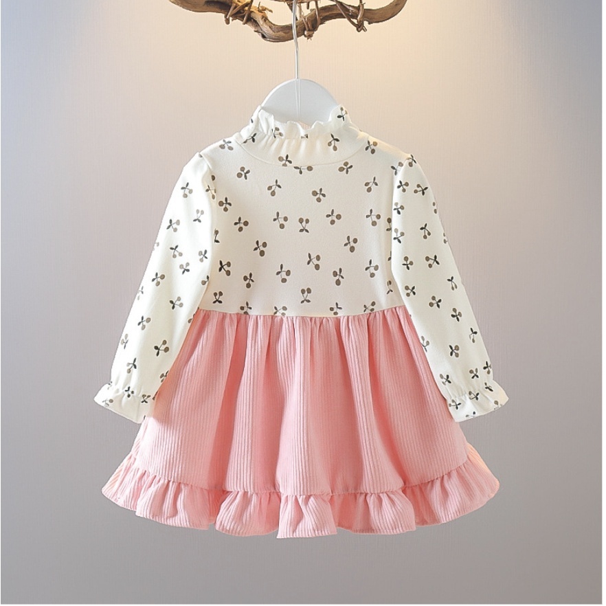 PROMO 10.10 HappyOliver DRESS BEAR COURDORAY EBV Baju Dress Anak Perempuan Import/Dress bayi perempuan/Gaun bayi perempuan