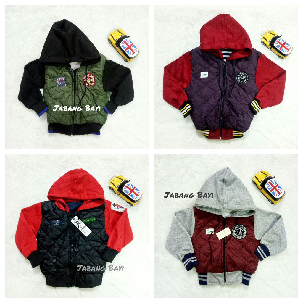 Jaket Mantel Sweater Anak Laki-laki Hoodie