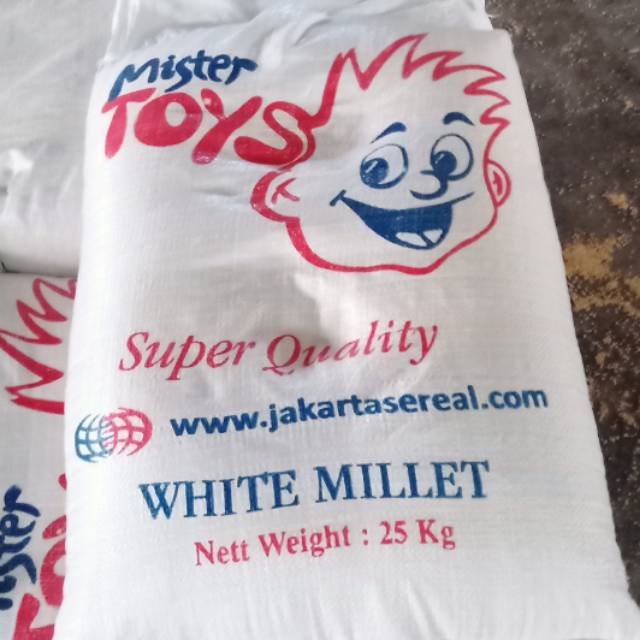 Milet putih 25 kg