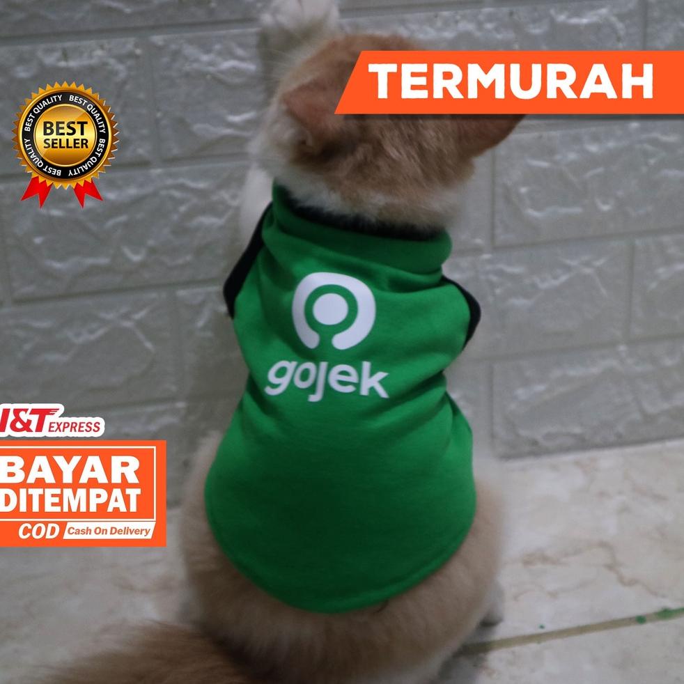 TELAH HADIR [REKOMENDASI] BAJU KUCING BAJU ANJING KELINCI MOTIF GOJEK GRAB ✦ 883