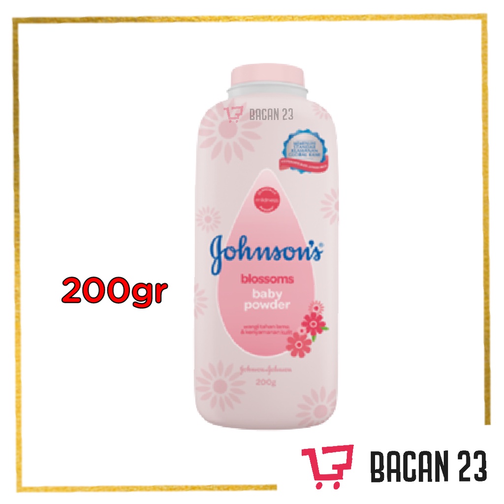 Johnson's Baby Powder Blossom ( 200 gr ) / Bedak Bayi / Bacan 23 - Bacan23