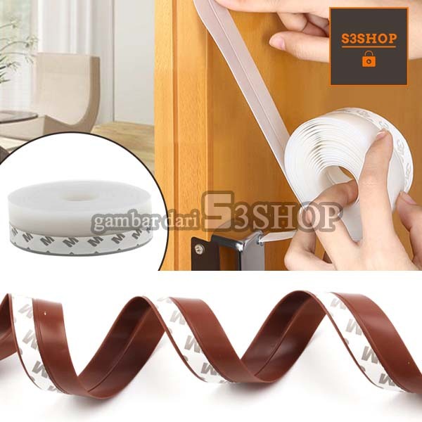 Door Seal Strip Penutup Celah Pintu dan Jendela Penahan Debu Binatang