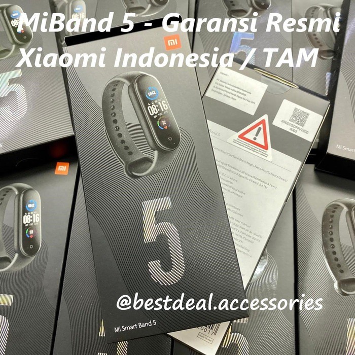 Xiaomi Mi Band 5 / MiBand 5 -  Baru - Garansi Resmi