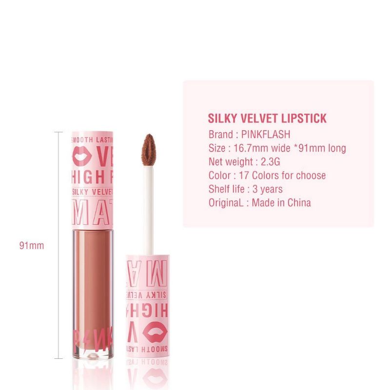 PINKFLASH Silky Velvet Lip Cream PF-L04