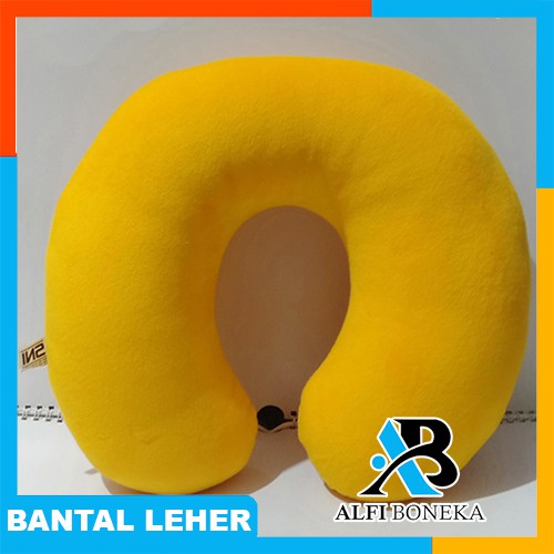 Bantal Leher Dewasa Polos Halus Lembut ber SNI kualitas no 1 Warna Kuning Pooh