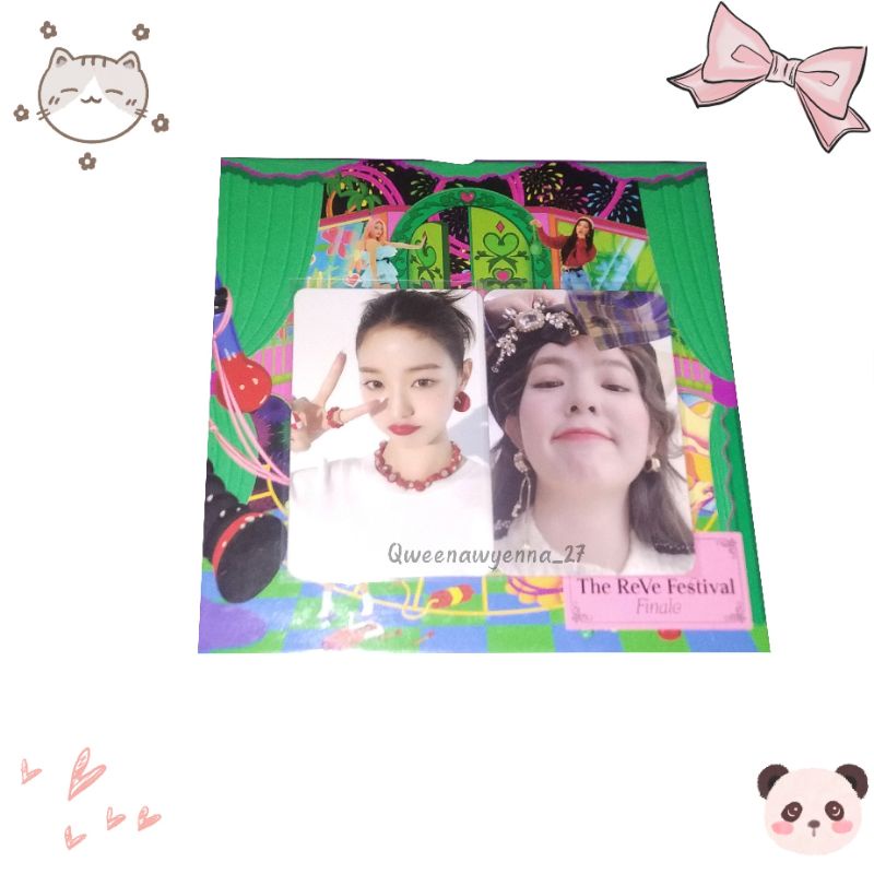 [READY] PC PHOTOCARD IRENE BARET MONSTER RED VELVET WONYOUNG AFTER LIKE AFLI JEWEL OFFICIAL THE REVE