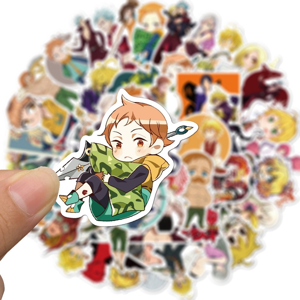 SDS001 – Sticker / Stiker Anime Seven Deadly Sins