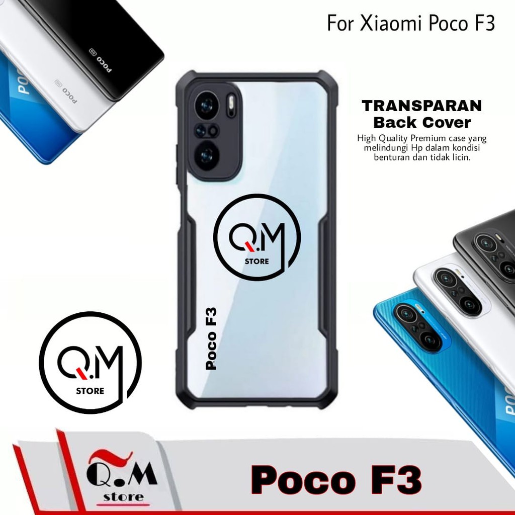 Case Xiaomi Poco F3 Airbag Shockproof Transparent