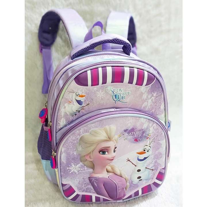 SALE TAS TIMBUL TAS RANSEL ANAK SEKOLAH PEREMPUAN TK KARTUN UNICORN Kuda Ajaib EMBOS 3Resleting Kare ( Sun Gemez Pirang Mite Snow Sweet Gogo Ice Cream 13&quot;  )