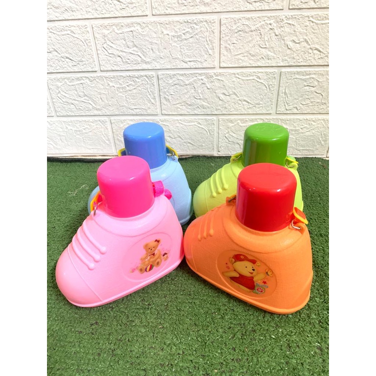 Sunlife Botol minum anak motif sepatu 600 ML BPA Free Botol anak karakter