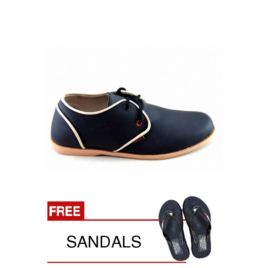 

Redknot - Sneakers Aether Hitam + Bonus Sandal Senilai Rp.25.000,00