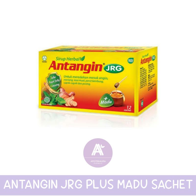 

Antangin JRG Plus Madu Sachet - Meredakan Gejala Masuk Angin dan Melegakan Tenggorokan