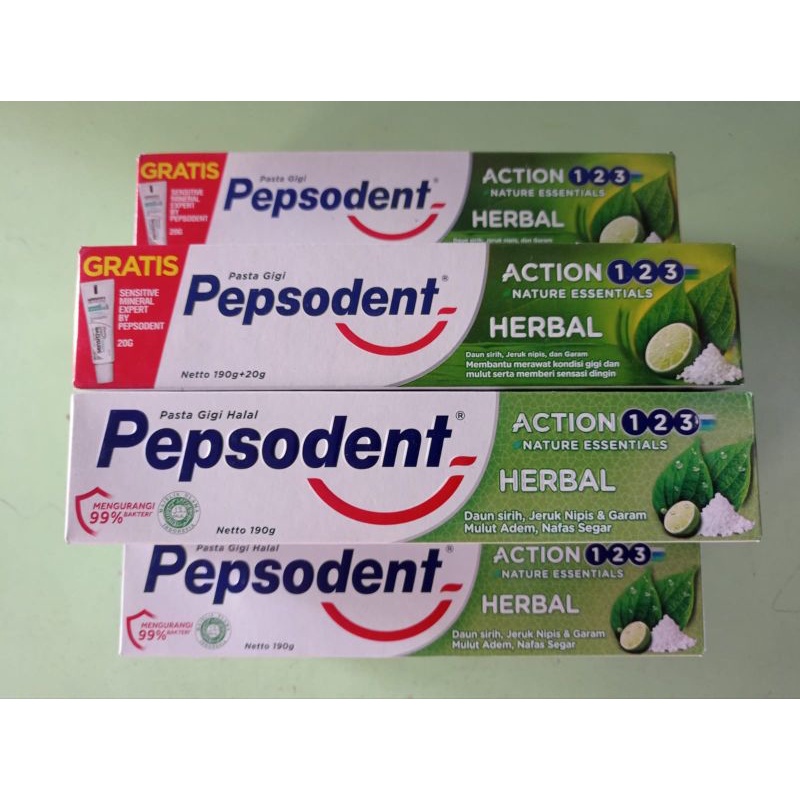 Jual Pepsodent Action Herbal G G Free Pg Pepsodent Sensitive Expert G Shopee