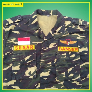 Jual Baju Banser Seragam Pdl Banser Doreng Nasional Atribut Banser ...