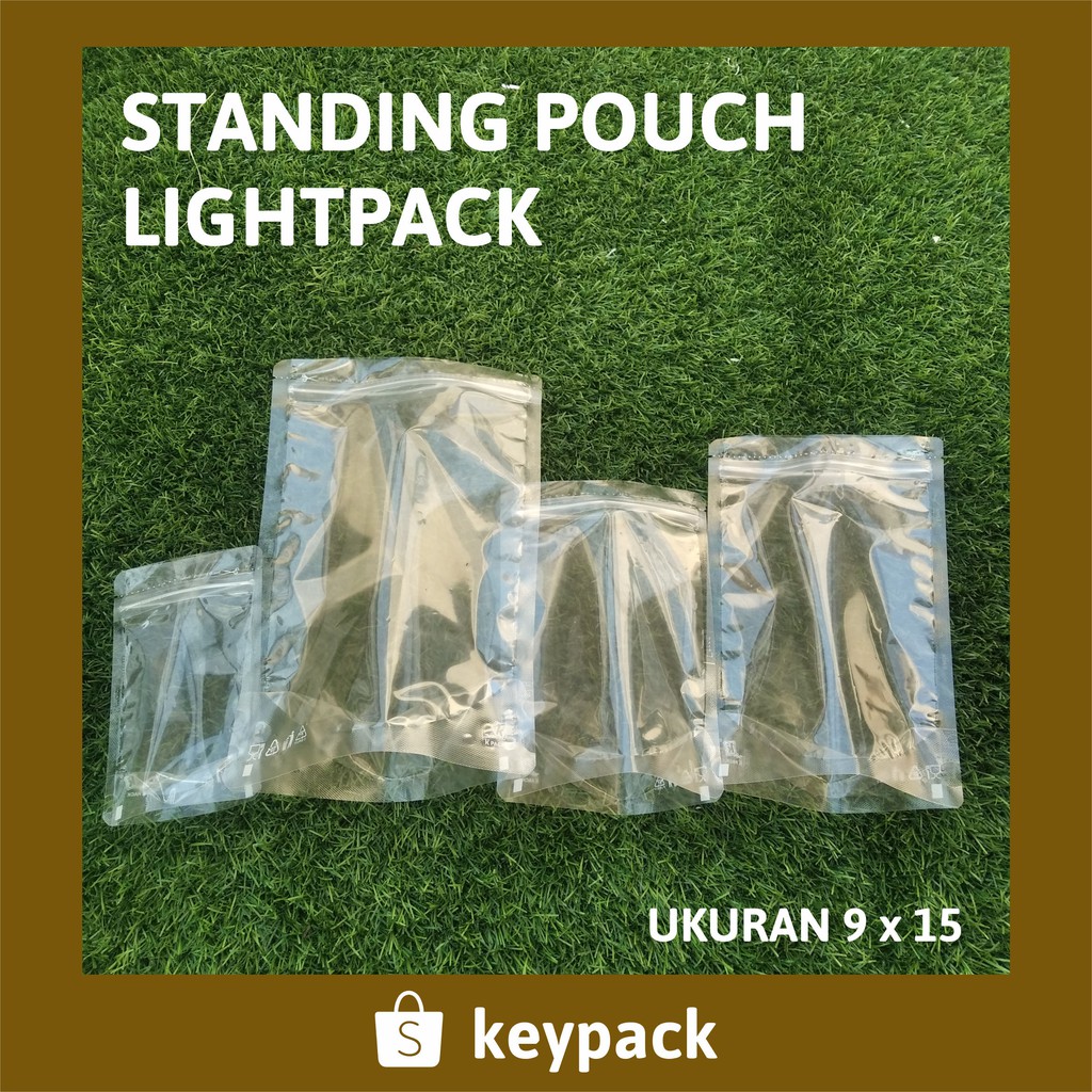 Produk K-Pack || Standing Pouch Lightpack 9 x 15