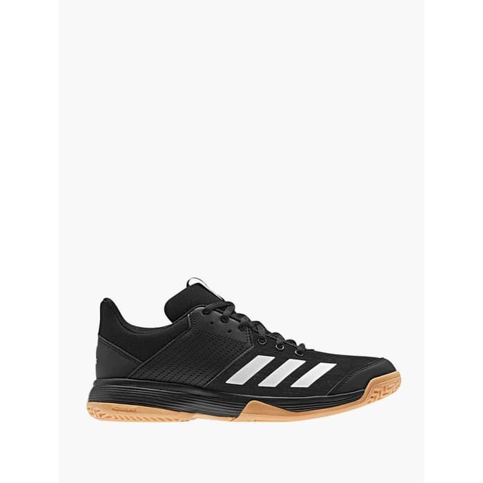 Sepatu Asli Ori Adidas Badminton Ligra 6 Women Badminton Shoes - Black